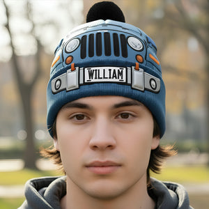 Adventure Ready Bobble Beanie Hat - Personalized Gifts For Off Road Lovers 02HYDT290925