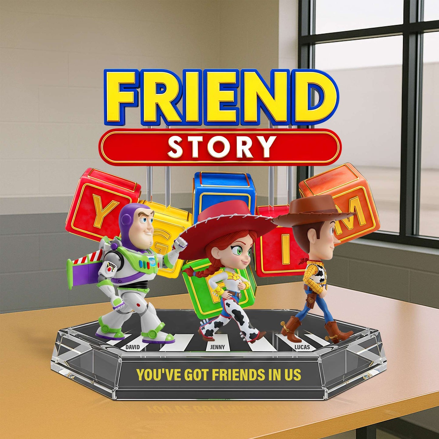 Toy Fans Acrylic Plaque - Personalized Gifts For Friends 04tgtn100625