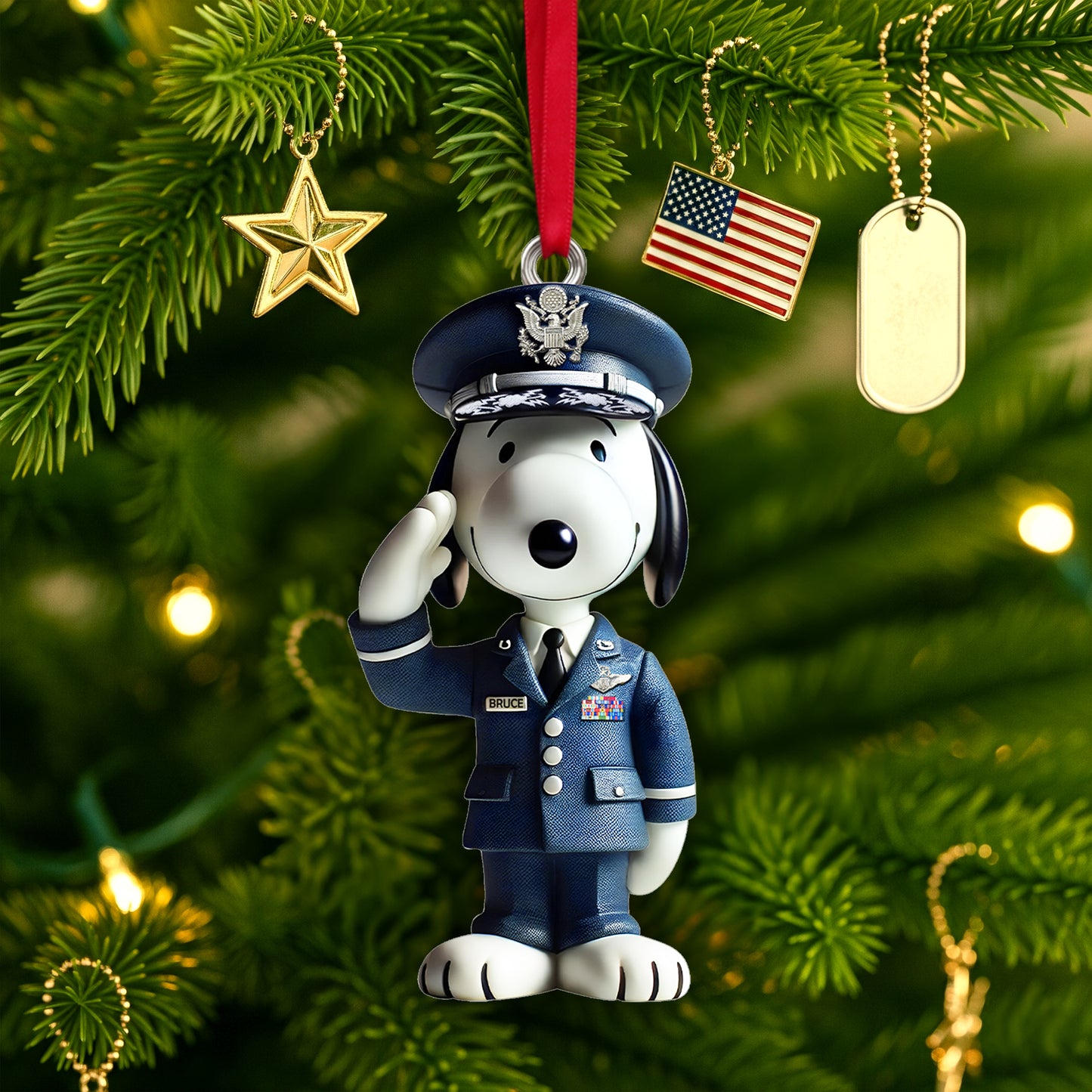 Charming Buddy Ornament - Personalized Fighter Christmas Gifts 01HULU280825
