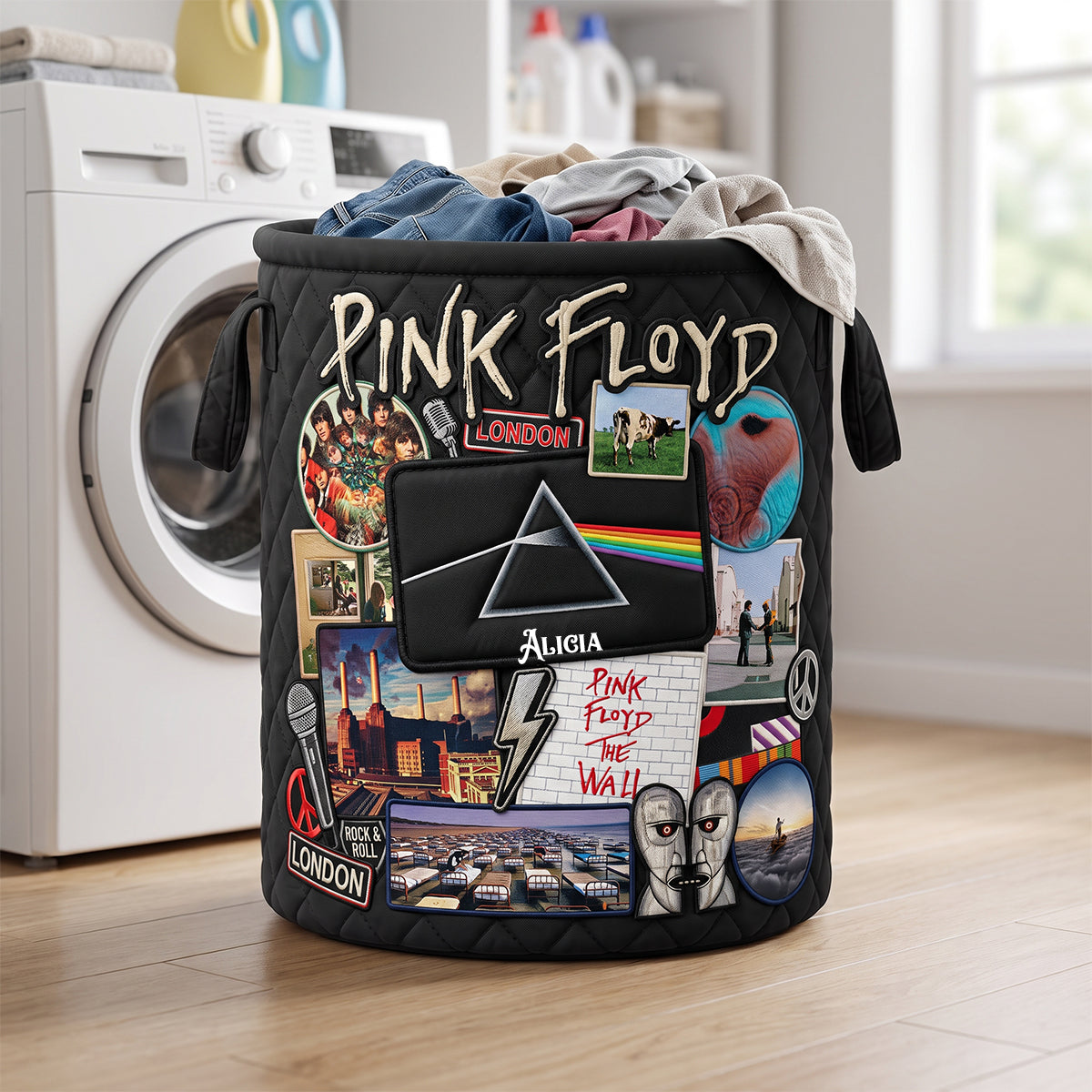 Cosmic Vibes Laundry Basket - Personalized Gifts 06nadh100726