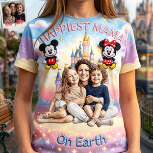 Dream Park Mom Shirt - Custom Photo Gifts For Mother's Day Shirt 01NATA060426