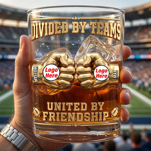 Sport Lover Friendship Round Glass - Personalized Gifts For Sport Fans 02NATN080626