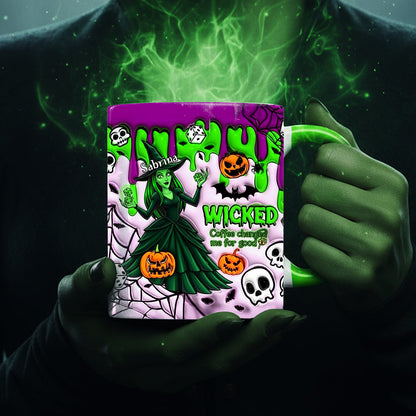 Spooky Spellcaster Coffee Mug - Personalized Gifts For Horror Lovers 02tgta050925