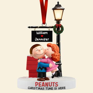 Lovely Couple Acrylic Ornament - Personalized Gifts For Couples 01OHQN111125