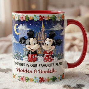 Lovely Couple Accent Mug - Personalized Gifts For Couples 03kimg080126