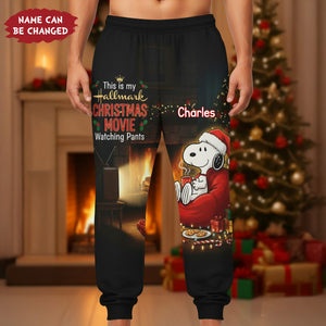 Personalized Relaxed Christmas Night Sweatpants – Cozy Christmas Gifts 06kimg041125