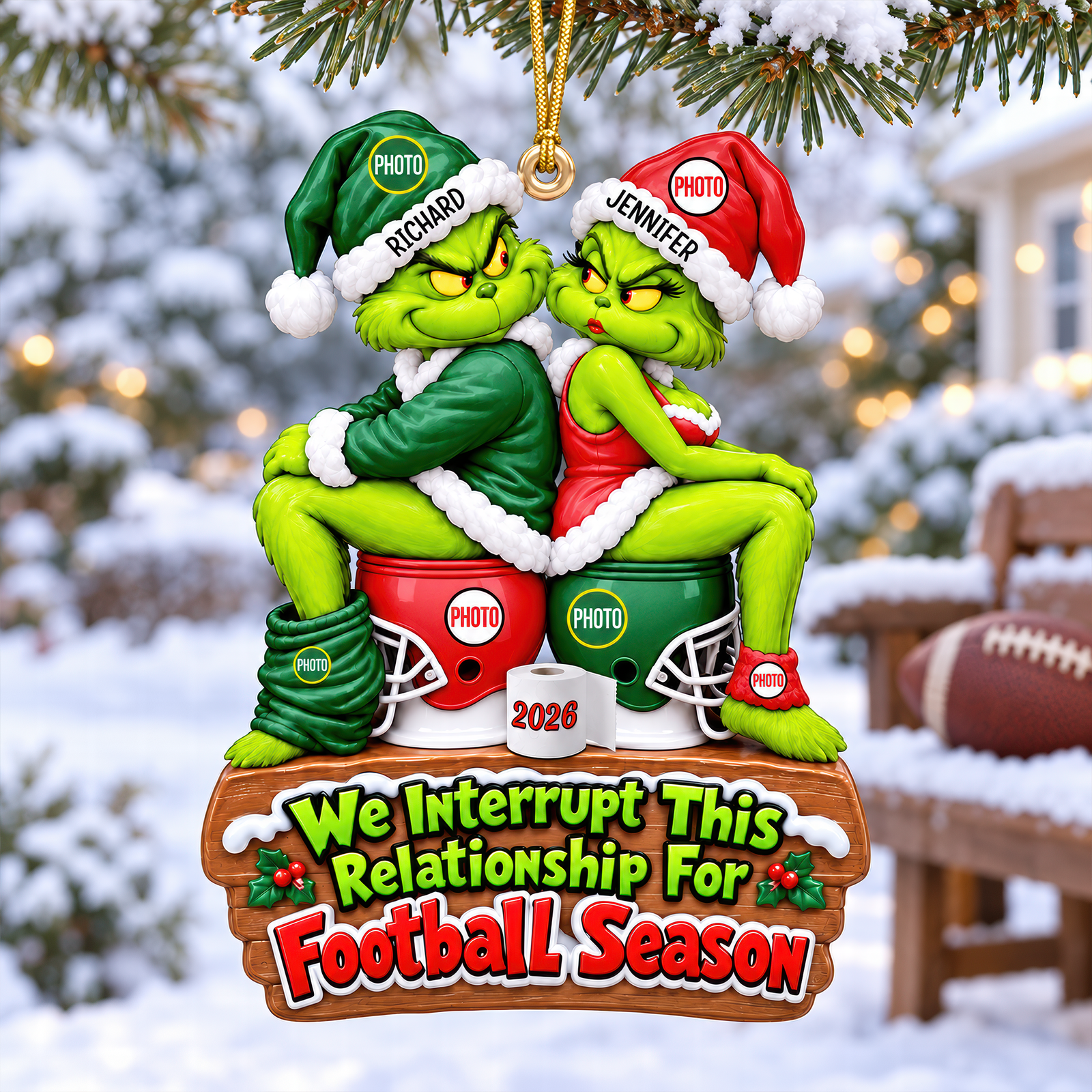 Mischievous Sport-loving Couple - Personalized Gifts For Couple 03huqn071026