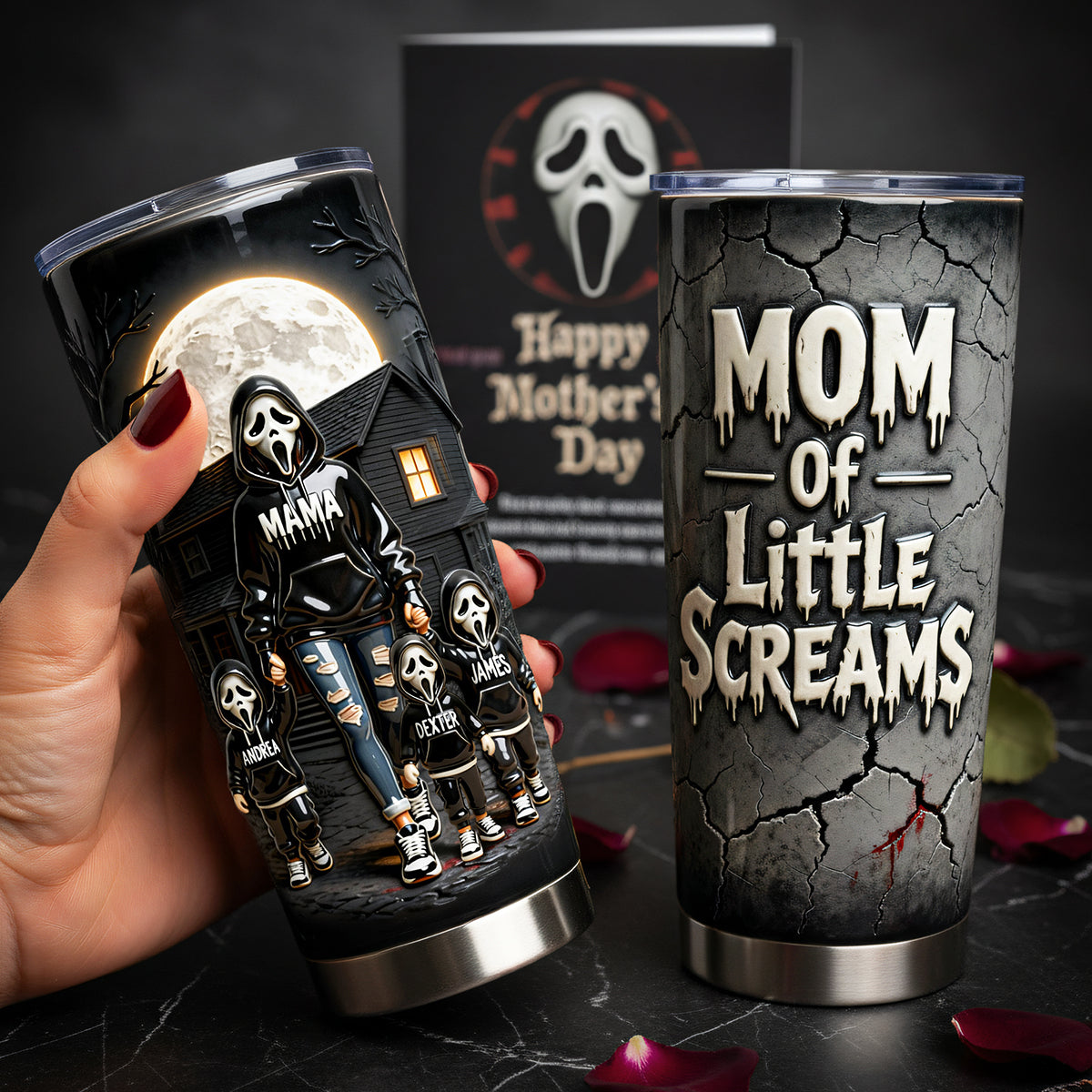Scary Villain Tumbler - Personalized Gifts For Mother 01nata260226