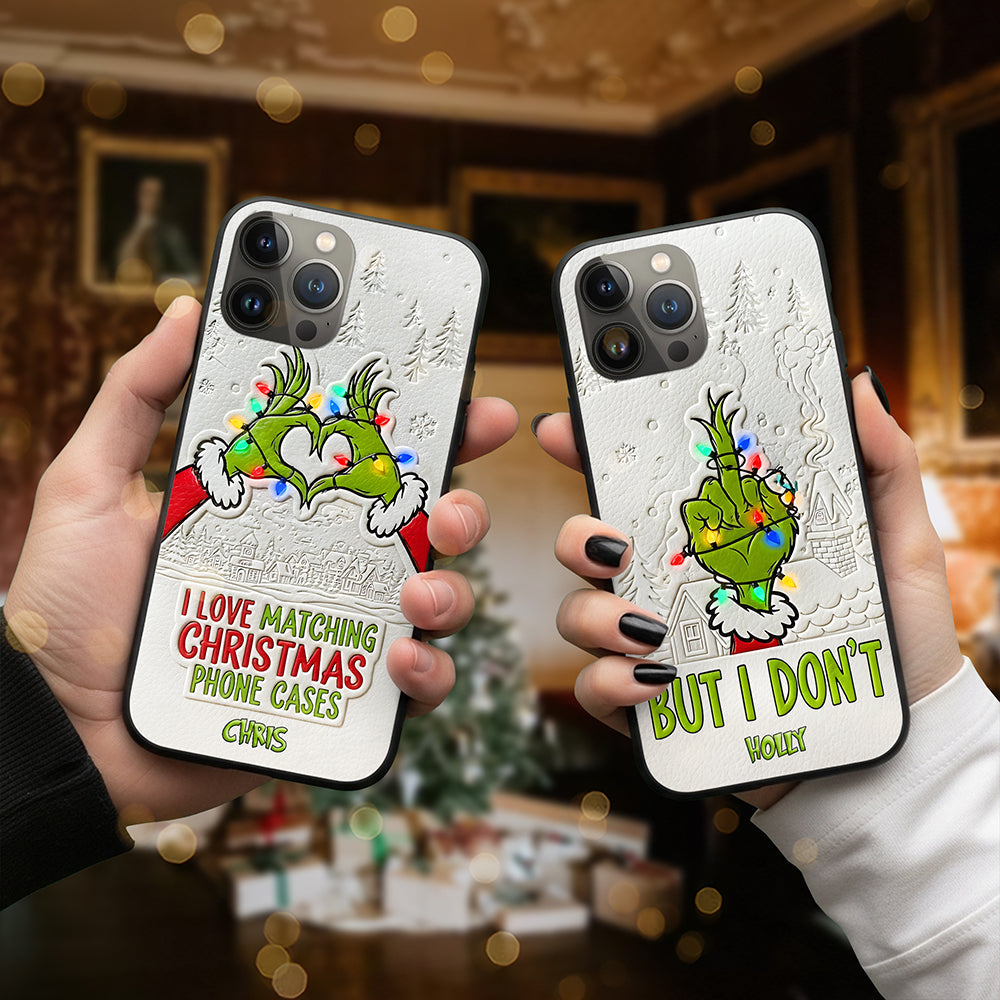 Funny Green Couple Phone Case - Personalized Gifts For Couple 02tgta140825