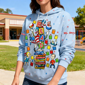 Read 3D Shirt - Personalized Gifts For Book Lovers 02humg090226