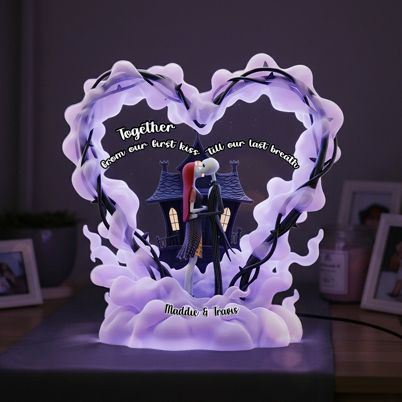 Personalized Gifts For Couple Custom Shape Acrylic Light Box 04kimg311025