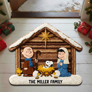 Personalized Christmas Gifts For Christian Family Doormat 07natn121125