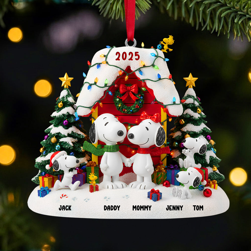 Personalized Gifts For Family Christmas Ornament 04natn291025