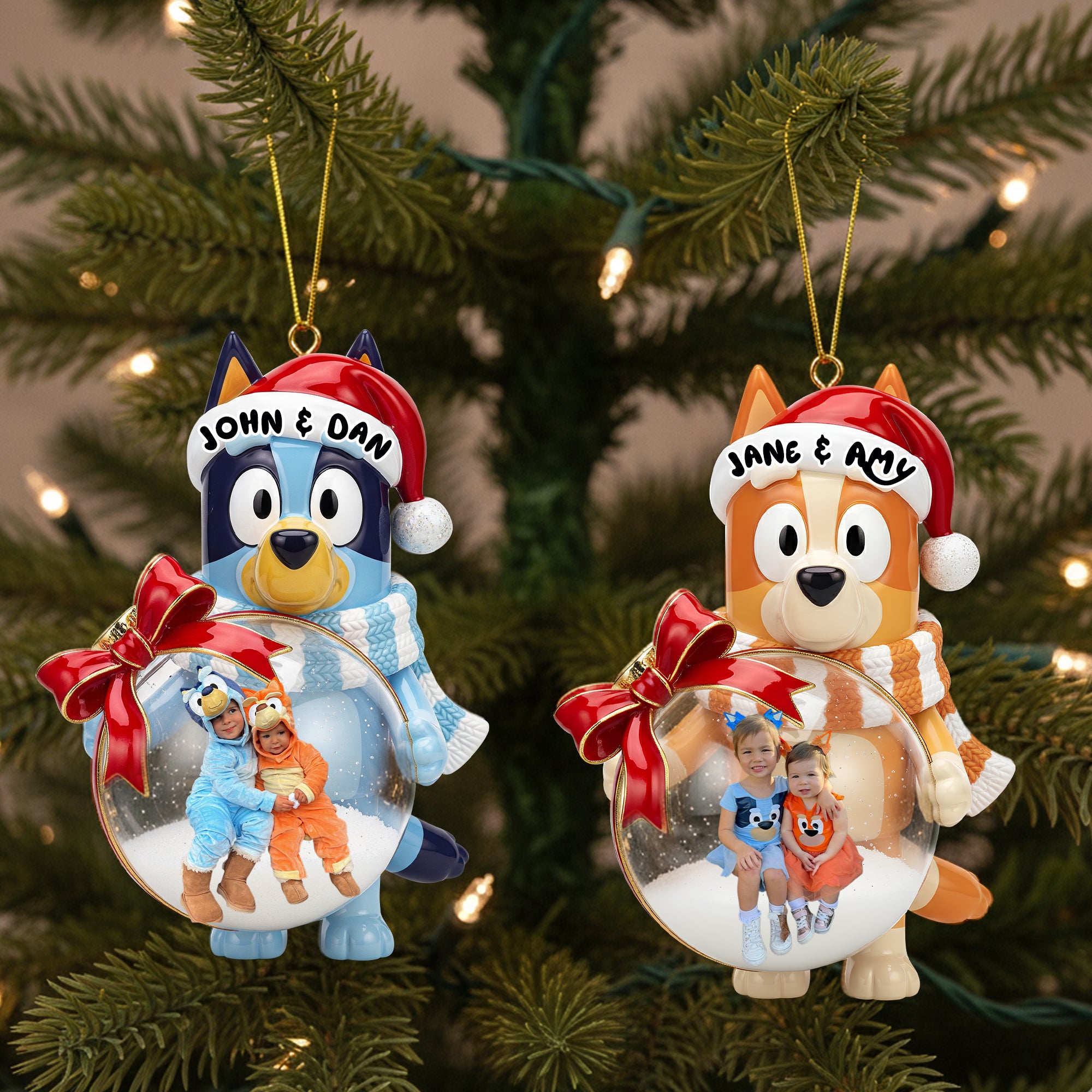 Together Time Acrylic Ornament - Personalize Custom Photo Gifts For Kids 06PGLU051125