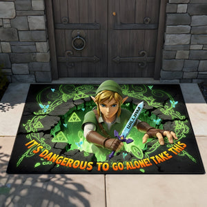 Fantasy Hero Doormat - Personalized Gifts For Gamers 04TGLU030226
