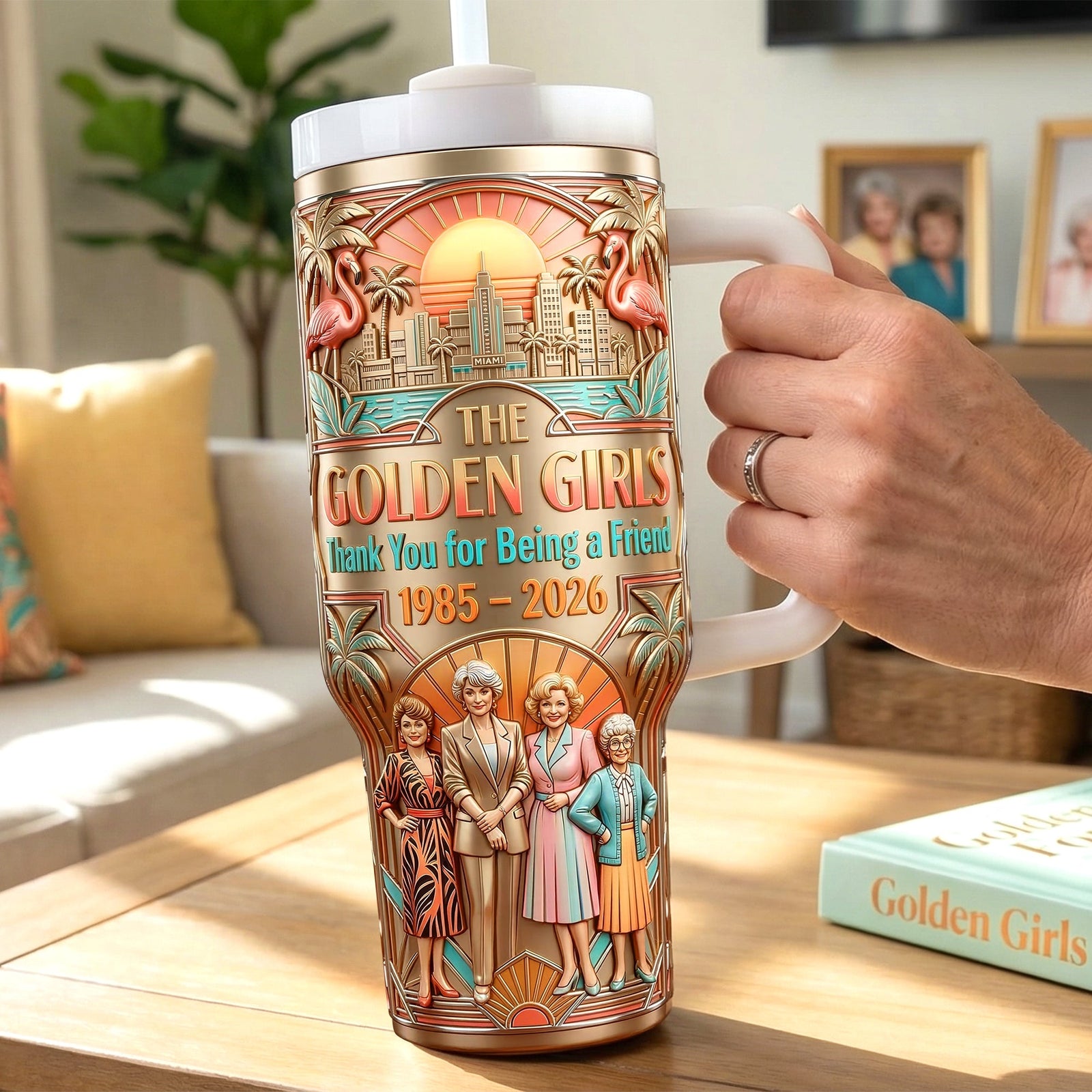 Vintage Friendship Anniversary 40oz Tumbler - Personalized Gifts For Besties 06naqn120326