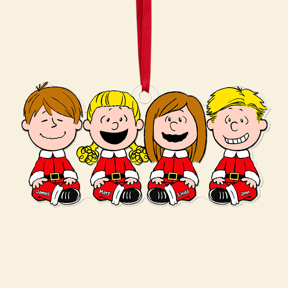 Best Friends Ornament - Personalized Gifts For Friends-Homacus