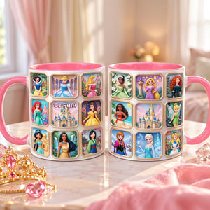 Princess Squad Christmas Coffee Accent Mug - Personalized Gifts For Kids 04NALU151026