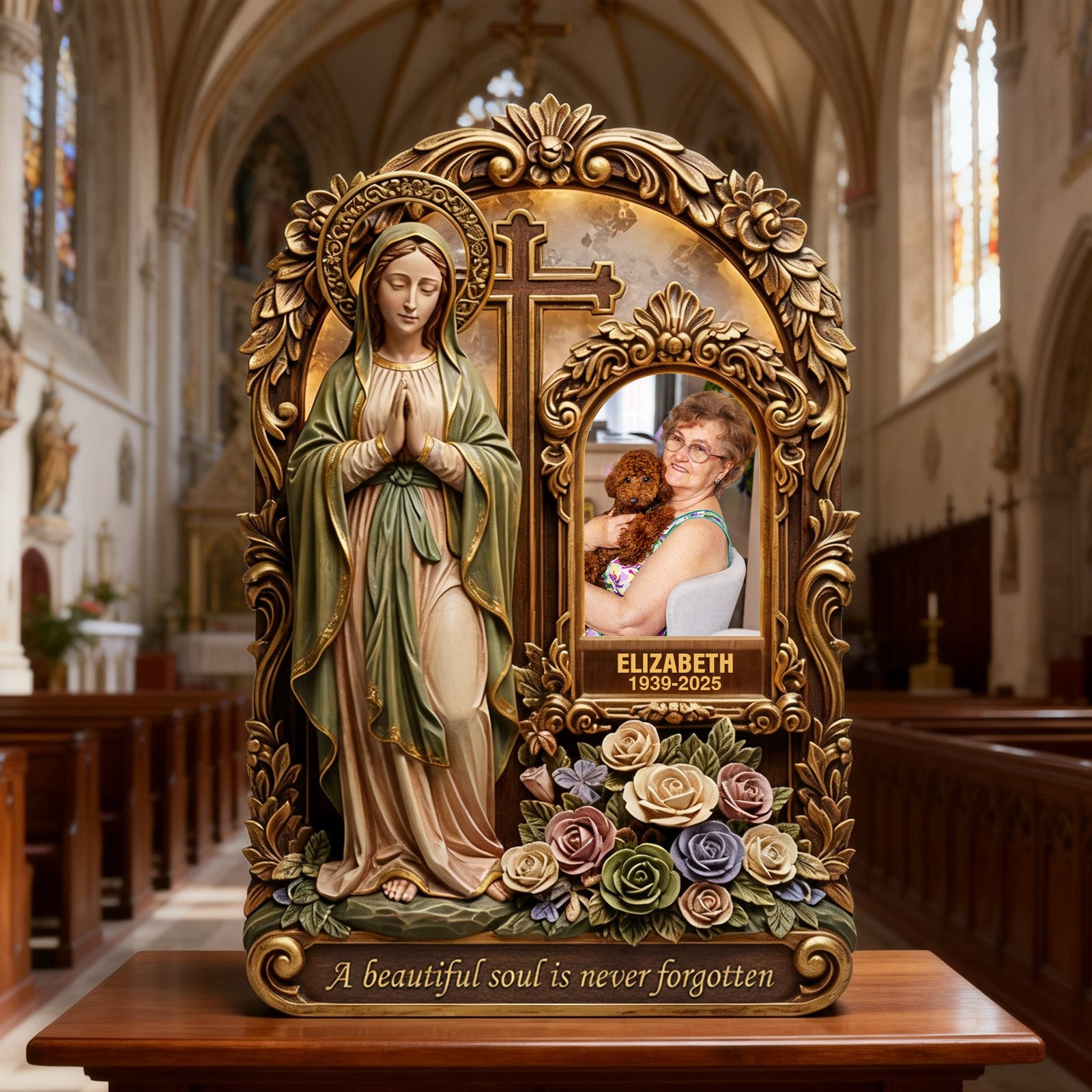 Memorial Custom Photo Acrylic Light Box - Personalized Gifts For Memorial 01palu291225