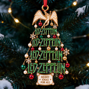 Led Zeppelin Rock Legends Christmas Ornament - Personalized Gifts For Music Lovers 03nadt131026