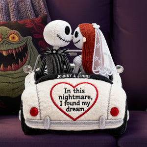Spooky Couple Pillow  - Personalized Gifts For Couple 01tolu131225