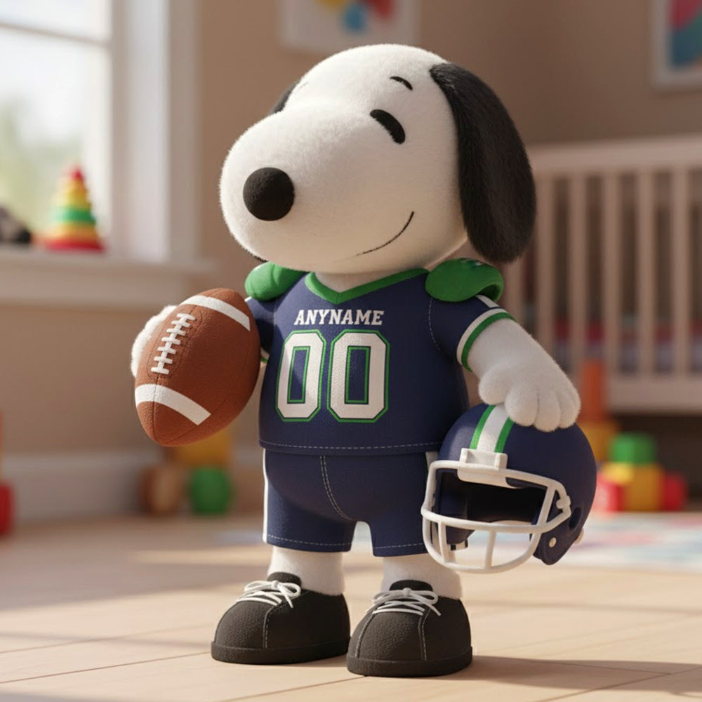 Personalized Gifts For Football Lovers Custom Shaped Pillow 06totn121125