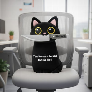 Black Cat Custom Shape Pillow - Personalized Gifts For Coworker 02huqn151125