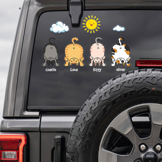 Personalized Gifts For Cat Lover Decal 06ACQN020724-Homacus