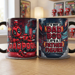 Hero Dad Bod Accent Mug - Personalized Gifts For Dad 02NATN060526