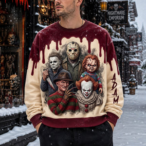 Nightmare Shirt - Personalized Halloween Gifts For Horror Movie Lovers 06tolu150826