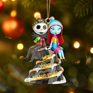 Personalized Gifts For Christmas Couple Custom Shape Acrylic Ornament 03pgmg280825