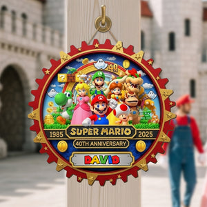 Personalized Gifts For Game Fans Wood Sign, 40th Anniversary Retro Adventure 05tgtn070725