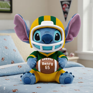 Energetic Blue Character Pillow - Personalized Gift For Sport Lovers 01HUQN131225
