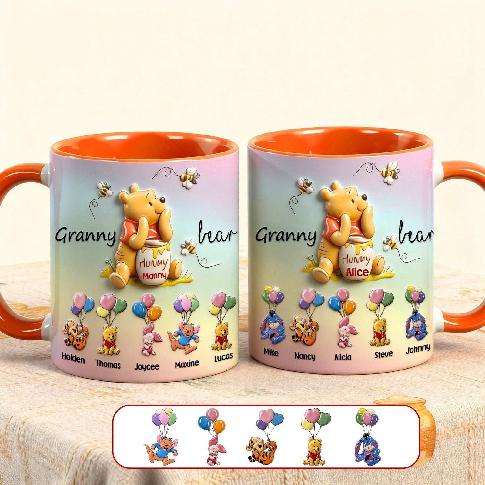 Love Mother Accent Mug - Personalized Gifts For Mother 1humg130126