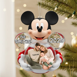 Family Memories Ornament – Personalized Custom Photo Gift For Family 01PGLU061125