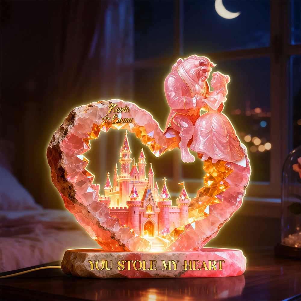 Fairy Tales Couple Acrylic Light Box - Personalized Gifts For Couple 03ohta311225