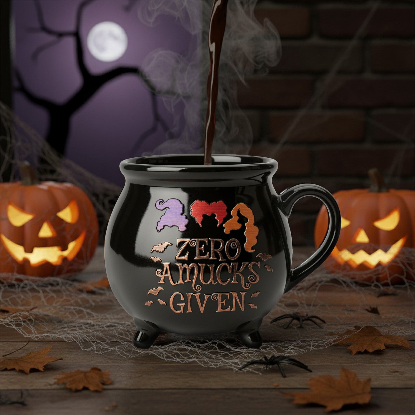 Badass Witch Cauldron Mug, Personalized Gifts For Witch Lovers 03qhmg050925