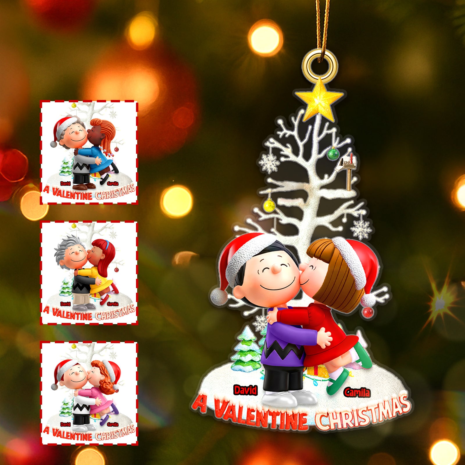 Personalized Gifts For Couple Christmas Ornament 01ohmg280825