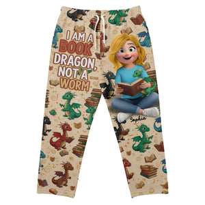 Book Dragon Pajama Pants - Personalized Gifts For Book Lovers 05naqn171225