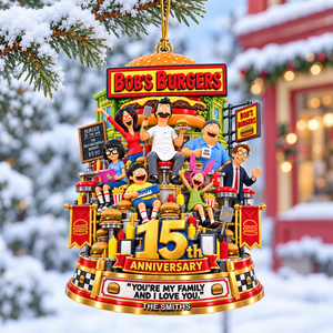 15th Anniversary Christmas Ornament - Personalized Gifts For Family 08ohqn071026