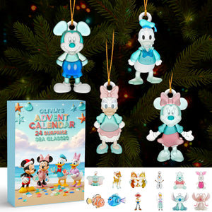 Sea Glass Advent Calendar Blind Box Christmas Personalized Gifts For Fans 04PGDT181025