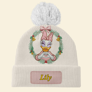 Cute Cartoon Bobble Beanie Hat - Personalized Gifts For Kids 04pgqn131025
