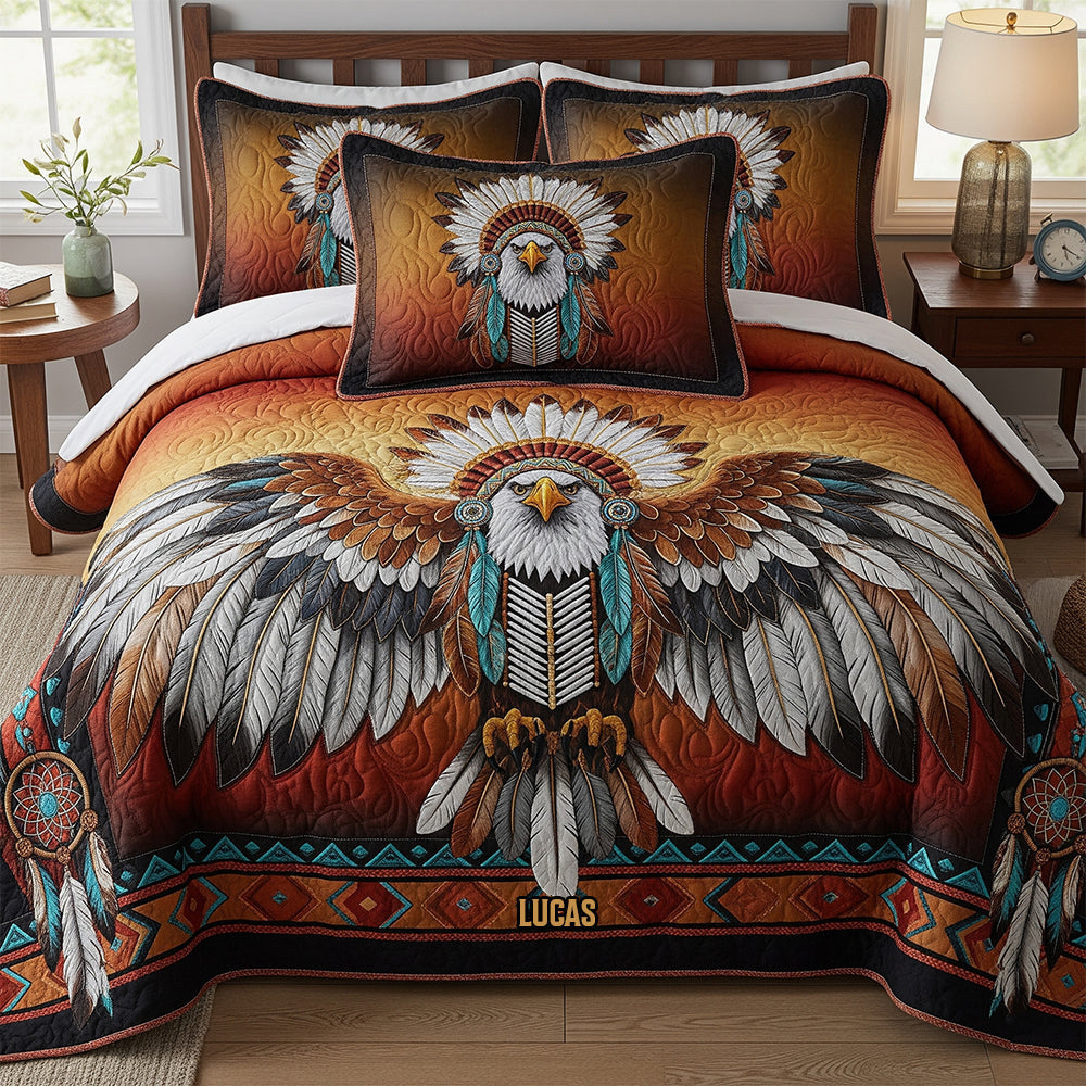 Native American Personalized Quilt Bedding Set Special Line 01natn140725