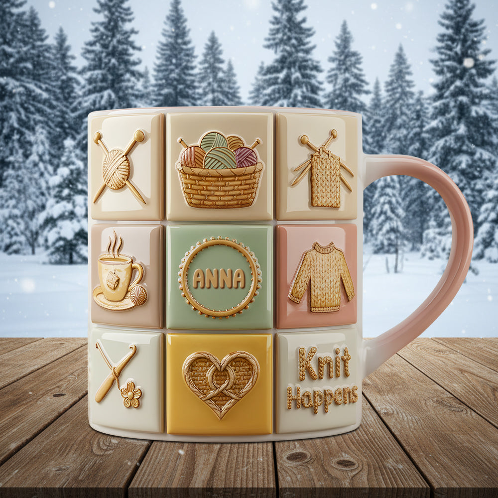 Personalized Gifts For Knitting Lovers Coffee Mug 07totn311025
