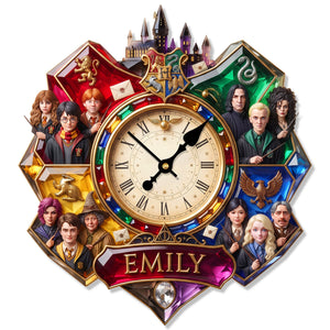 Enchanted Hanging Wall Clock Personalized Fantasy Gift For Fans 05TYQN290726