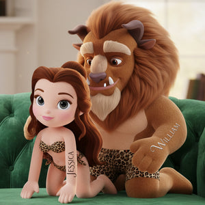 Leopard Style Couple Pillow - Personalized Gifts For Couple 08PGLU281125