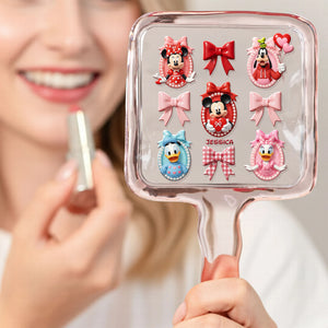 Cute Characters Handheld Mirror - Personalized Gifts 05pglu041225