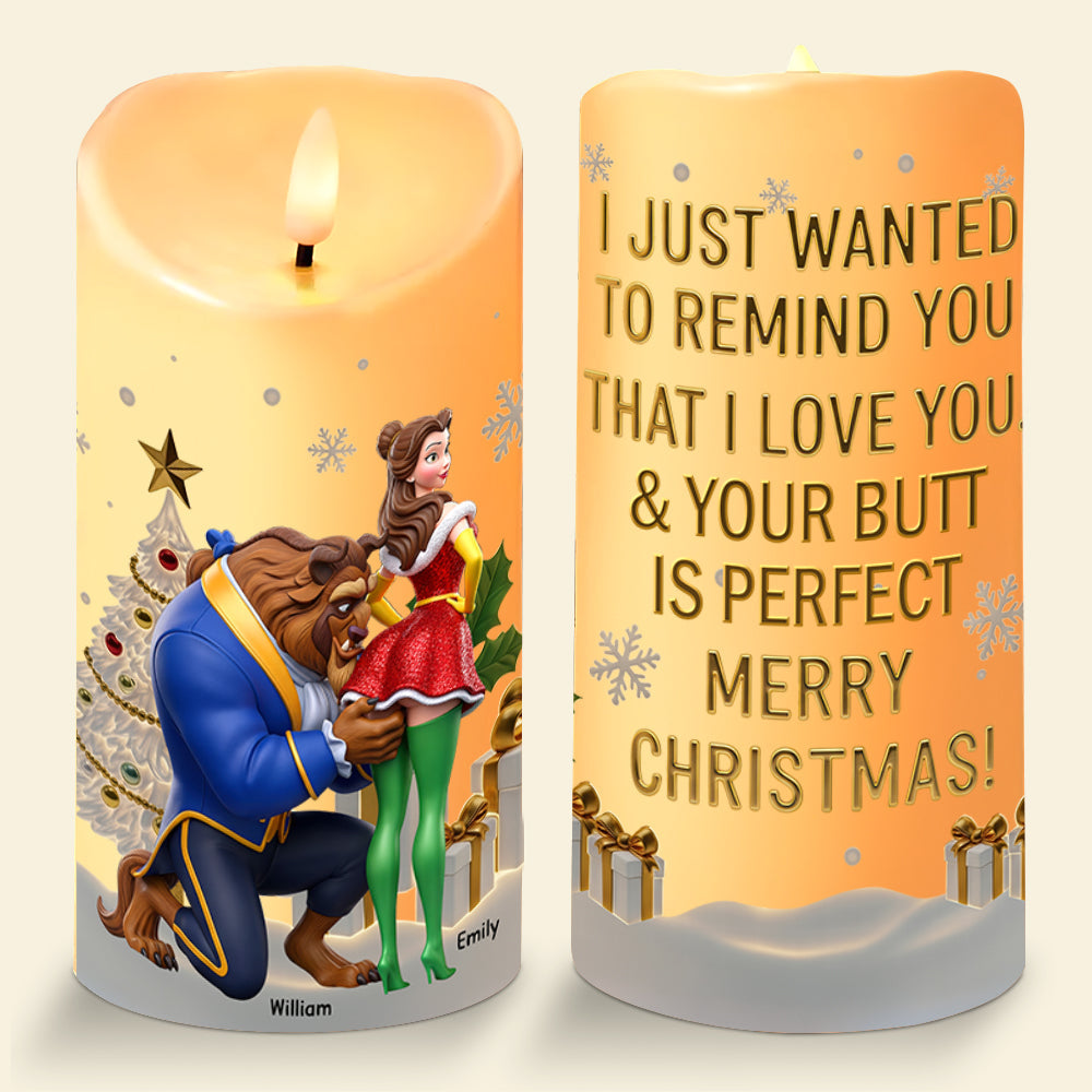 Funny Couple LED Candle - Personalized Gifts For Couple 01ohqn160925