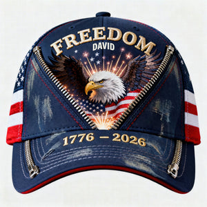 Freedom Eagle Classic Cap, Personalized Gifts For Patriots 02qhqn230226