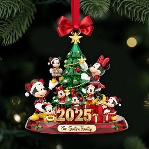 Cherish Family Moments Ornament - Personalized Gifts For Family 06PGLU181025